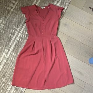 MONTEAU Dusty Pink Knee Length Dress